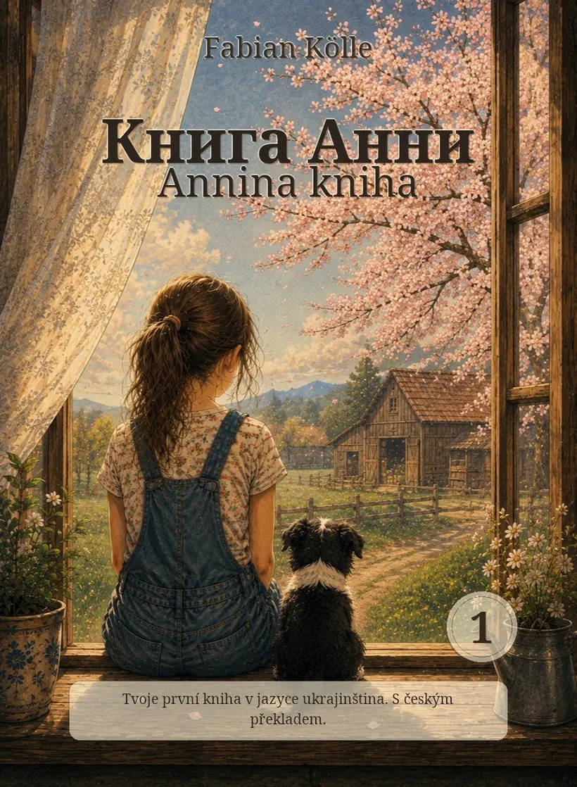 Obálka Anniny knihy, kniha 1